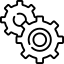 Nearly black abstract background texture with subtle digital noise and faint gradient.